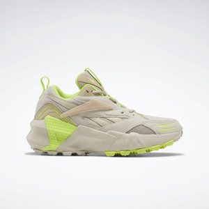 Adidasy Damskie Reebok Aztrek Double Mix Trail Beżowe/Głęboka Zielone PL 04LHMUZ